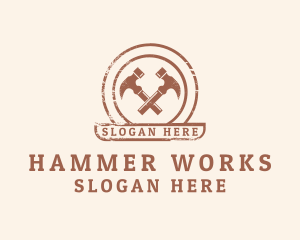 Hammer - Hammer Carpentry Maintenance logo design