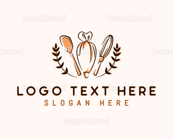 Sweet Pastry Baker Logo