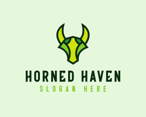 Gaming Bull Horns  logo design