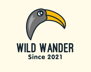 Wild Toucan Bird logo design