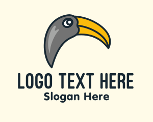 Wild Toucan Bird Logo