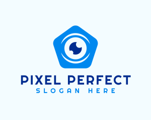 Camera Eye Security logo design