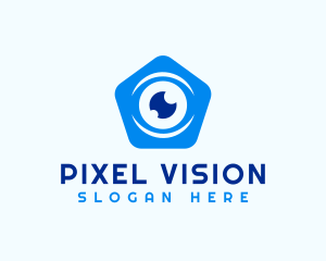 Camera Eye Security logo design