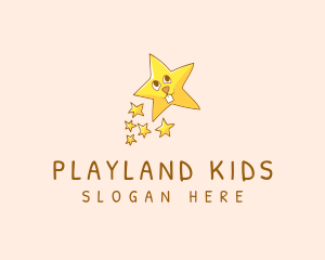 Rabbit Star Nursery logo design