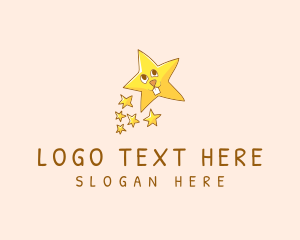 Kindergarten - Rabbit Star Preschool logo design