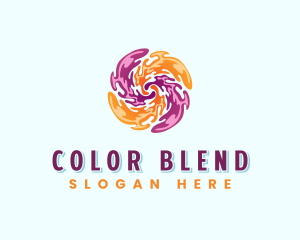 Art Color Splash logo design