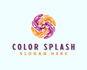 Dye - Art Color Splash logo design