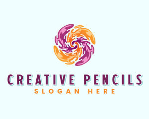 Art Color Splash logo design