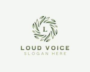 Leaf Therapy Salon logo design