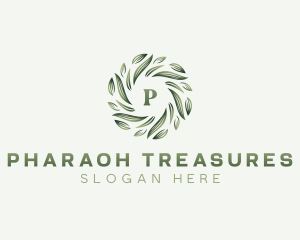 Leaf Therapy Salon logo design