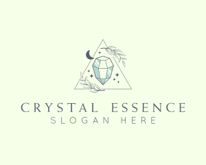 Crystal Moon Jewelry logo design