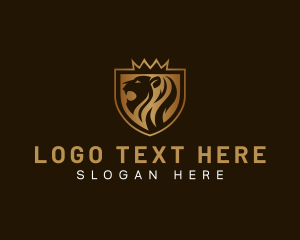 Firm - Lion King Agency logo design