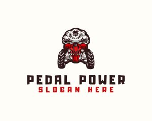 Bike - Yeti Quad Bike logo design