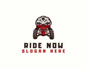 Yeti Quad Bike logo design