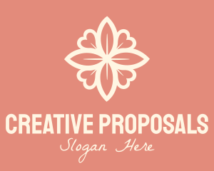 Proposal - Floral Heart Decoration logo design
