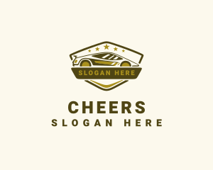 Luxury Supercar Badge Logo