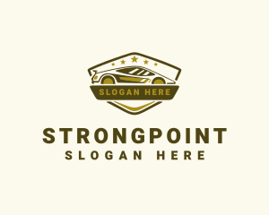 Luxury Supercar Badge Logo