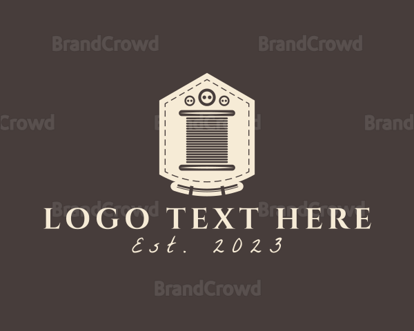 Pocket Stitch Button Thread Logo