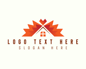 Roofing - Urban House Factory logo design