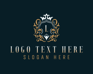 University - Upscale Royal Hotel logo design