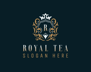 Upscale Royal Hotel logo design