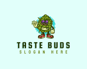 Cannabis Kush Dope logo design