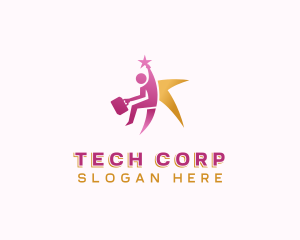 Corporation - Work Corporate Employee logo design