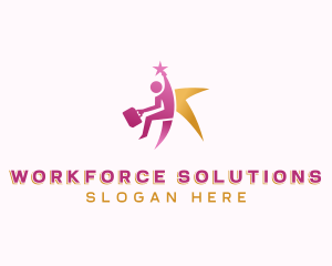 Employee - Work Corporate Employee logo design