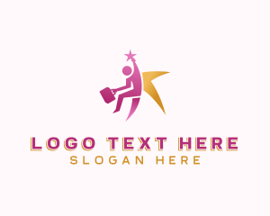 Suitcase - Work Corporate Employee logo design