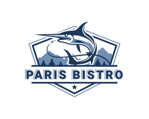 Fishing Seafood Restaurant logo design