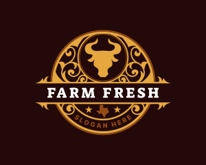 Livestock - Bull Farm Livestock logo design