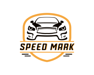 Sports Car Racing Vehicle logo design