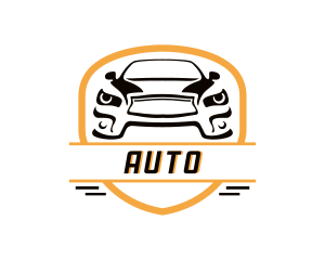 Sports Car Racing Vehicle logo design
