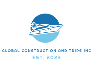 Boat Yacht Trip logo design
