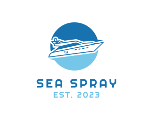 Boat Yacht Trip logo design