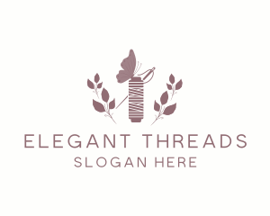 Rustic Sewing Thread logo design