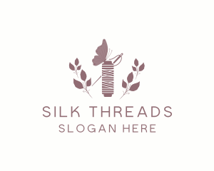 Rustic Sewing Thread logo design