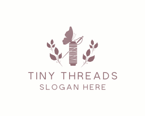 Rustic Sewing Thread logo design