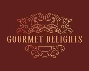 Luxury Seafood Restaurant logo design