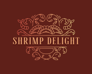 Shrimp - Luxury Seafood Restaurant logo design