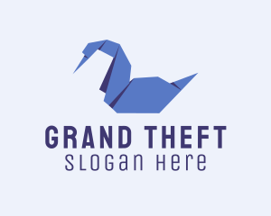 Goose Duck Origami  Logo