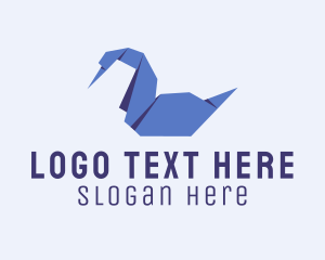 Goose Duck Origami  Logo