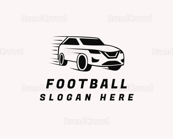 Fast Car SUV Vehicle Logo