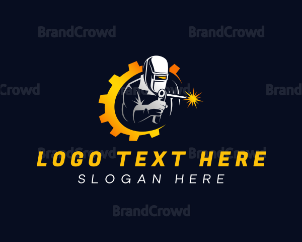 Machinist Welding Repair Logo | BrandCrowd Logo Maker