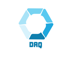 Industry - Generic Blue Hexagon logo design