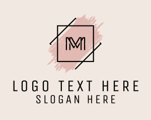 Eyebrow - Style Design Letter M logo design