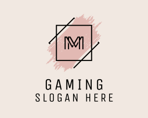 Vlog - Style Design Letter M logo design