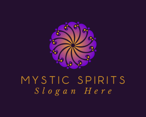 Mystic Vortex Galaxy logo design