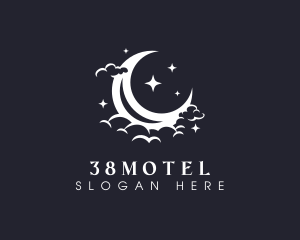 Starry Moon Star logo design