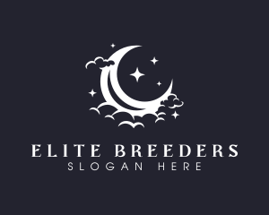 Starry Moon Star logo design